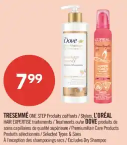 Pharmaprix TRESEMMÉ NE STEP Products offer