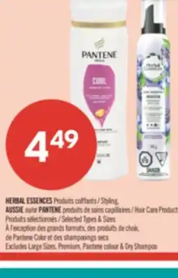 Pharmaprix HERBAL ESSENCES Styling AUSSIE or PANTENE Hair Care Products offer
