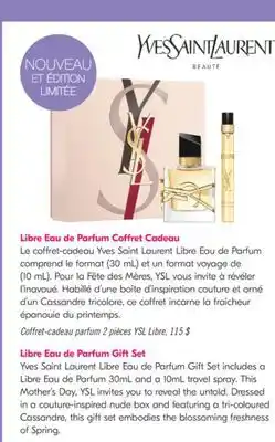 Pharmaprix YSL Libre 2-Piece Fragrance Gift Set offer