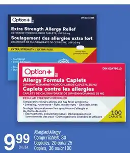 Uniprix OPTION+ Allergies/Allergy offer