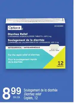 Uniprix Option Soulagement de la diarrhée/Diarrhea relief offer