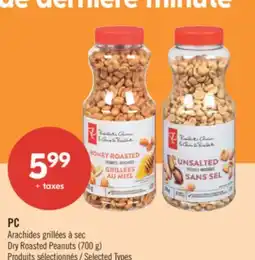 Pharmaprix PC Dry Roasted Peanuts (700 g) offer