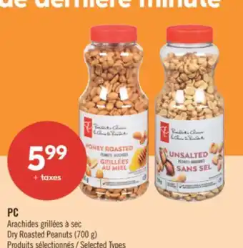 Pharmaprix PC Dry Roasted Peanuts (700 g) offer