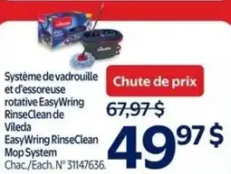 Walmart Easywring rinseclean mop system offer