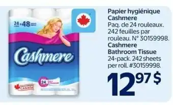 Walmart Cashmere bathroom tissue offer
