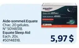 Walmart Equate sleep aid offer