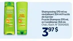 Walmart Garnier fructis shampoo or conditioner offer