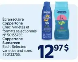 Walmart Coppertone sunscreen offer