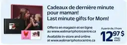 Walmart Last minute gifts for Mom offer
