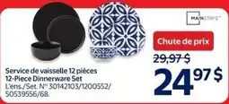Walmart Dinnerware set offer