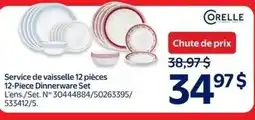 Walmart Dinnerware set offer