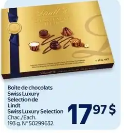Walmart Lindt swiss luxury selection offer