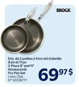 Walmart Honeycomb fry pan set offer