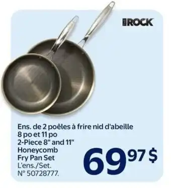 Walmart Honeycomb fry pan set offer