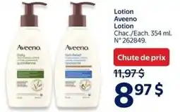 Walmart Aveeno Lotion offer