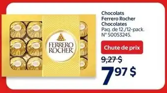 Walmart Ferrero rocher chocolates offer