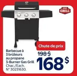 Walmart 3-Burner gas grill offer