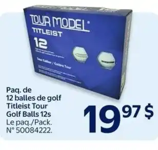 Walmart Tour golf balls offer
