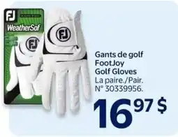 Walmart FootJoy golf gloves offer