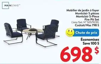Walmart Fire Pit Set offer