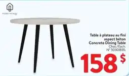 Walmart Concrete dining table offer