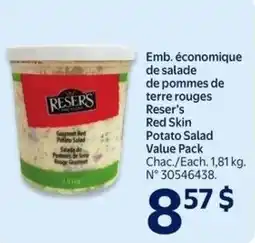 Walmart Reser's red skin potato salad value pack offer