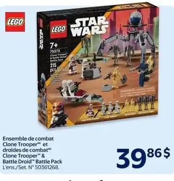 Walmart Clone trooper & battle droid battle pack offer