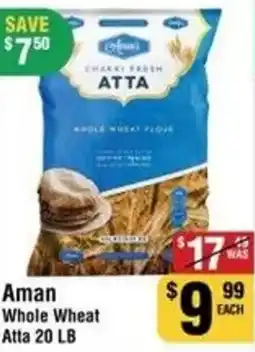 Iqbal Foods Aman whole wheat atta offer