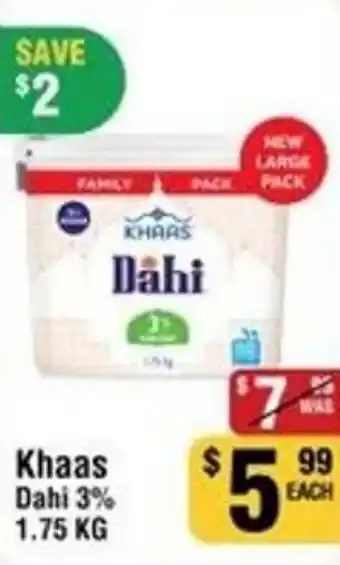 Iqbal Foods Khaas Dahi 3% offer