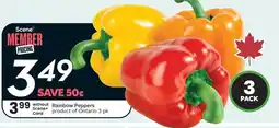 Sobeys Rainbow Peppers offer