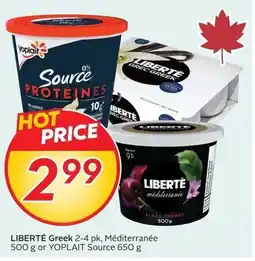 Sobeys Liberté greek offer
