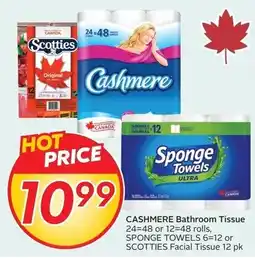 Sobeys Cashmere bathroom tissue offer