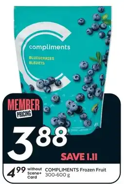 Sobeys Compliments frozen fruit offer