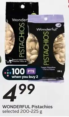 Sobeys Wonderful pistachios offer