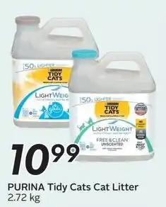 Sobeys Purina tidy cats cat litter offer