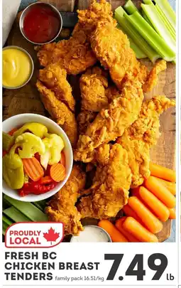 IGA Fresh bc chicken breast tenders offer