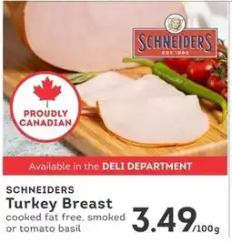 IGA Schneiders turkey breast offer