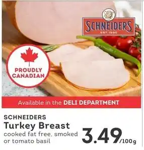 IGA Schneiders turkey breast offer