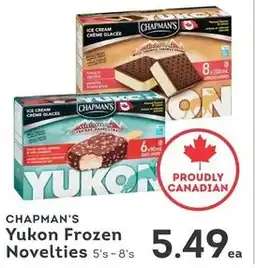 IGA Chapman's yukon frozen novelties offer