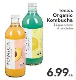 IGA Tonica organic kombucha offer