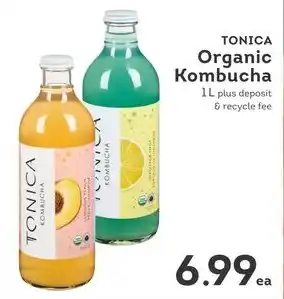 IGA Tonica organic kombucha offer