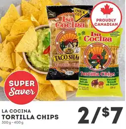 IGA La cocina tortilla chips offer