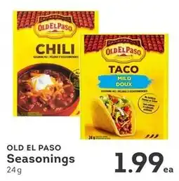 IGA Old el paso seasonings offer