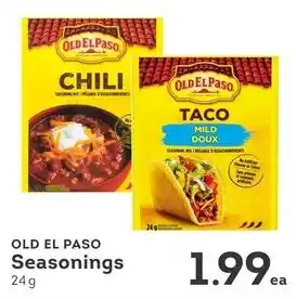 IGA Old el paso seasonings offer