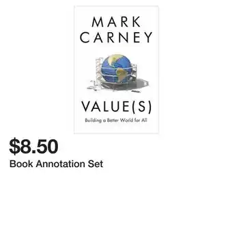 Chapters Indigo Book Annotation Set offer