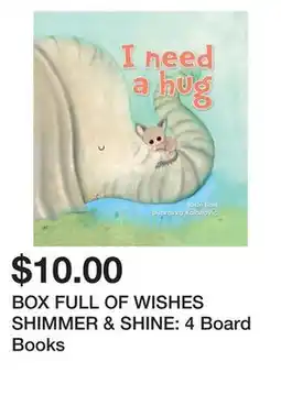 Chapters Indigo BOX FULL OF WISHES SHIMMER & SHINE: 4 Board Books offer