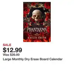 Chapters Indigo Large Monthly Dry Erase Board Calendar offer