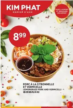Kim Phat LEMONGRASS PORK AND VERMICELLI offer