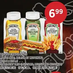 Kim Phat HEINZ CONDIMENT TRIO (MUSTARD, RELISH AND KETCHUP) offer
