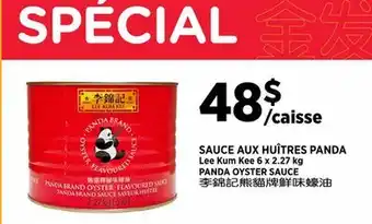 Kim Phat Lee Kum Kee PANDA OYSTER SAUCE offer